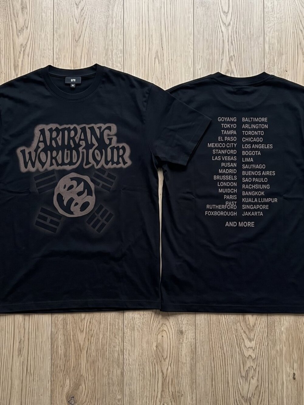BTS Arirang World Tour 2026 Merch Tee, T-Shirt Reprint